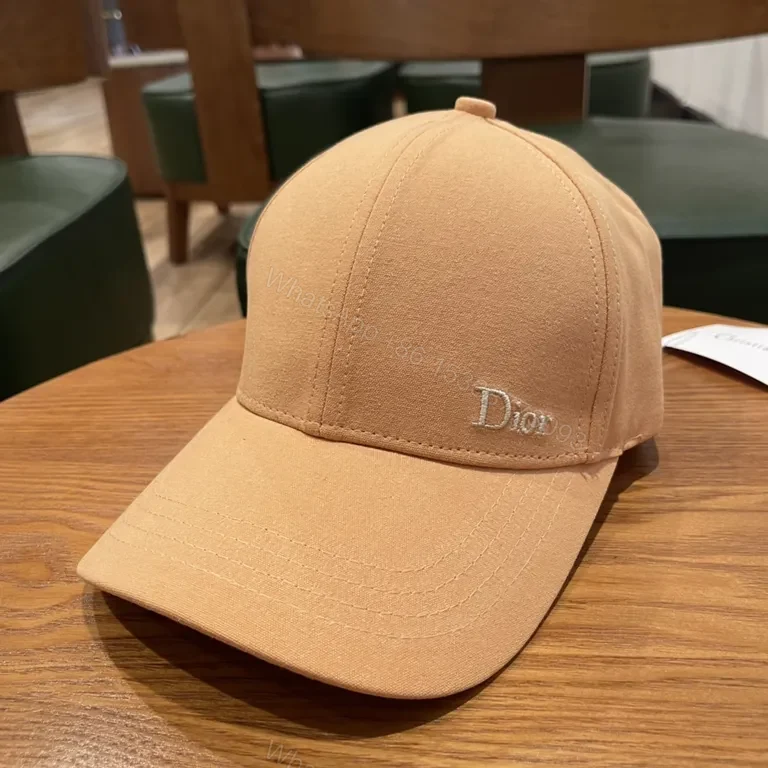 View 4 of Chic Dior-Style Cap: Subtle Luxury Everyday Comfort