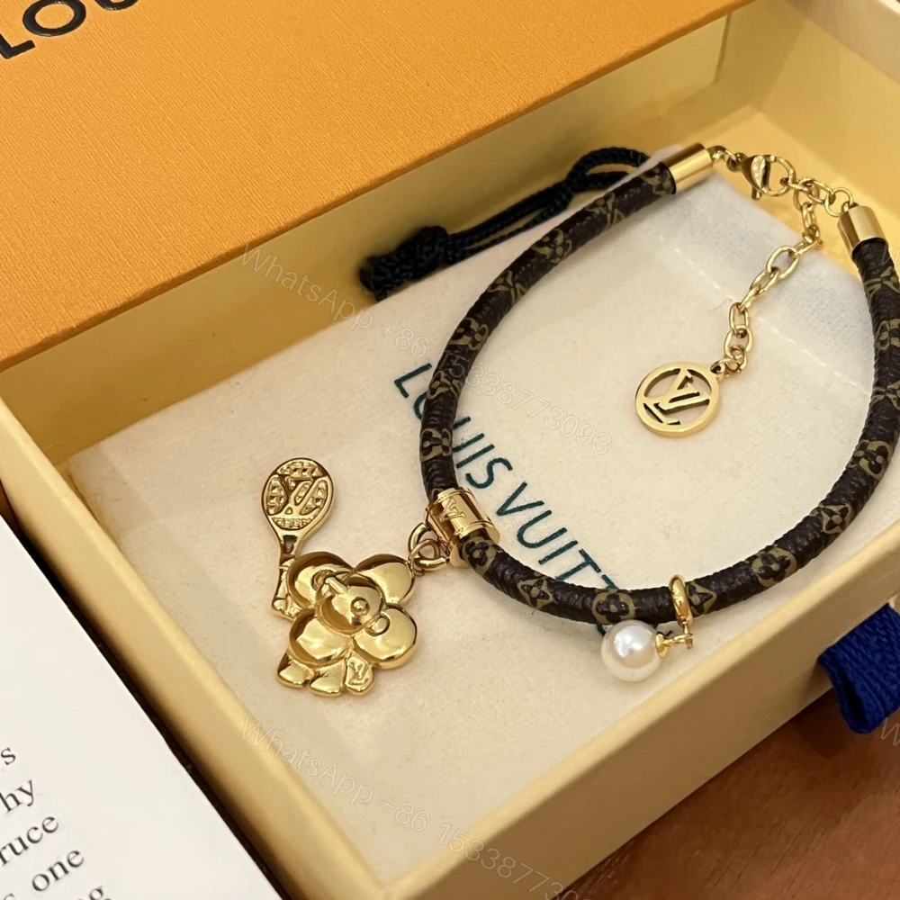 View 5 of Louis Vuitton Vivienne On The Court Bracelet Monogram Brown M8087Z