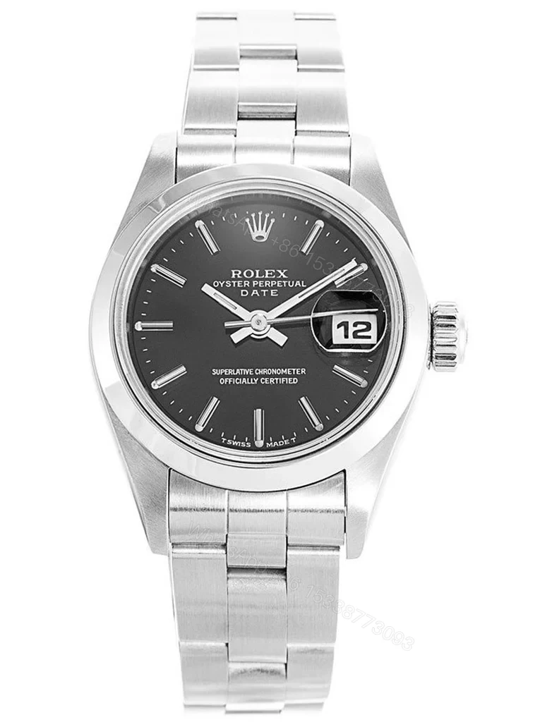 Replica Rolex Datejust Black Dial 69160 28 mm — view 1