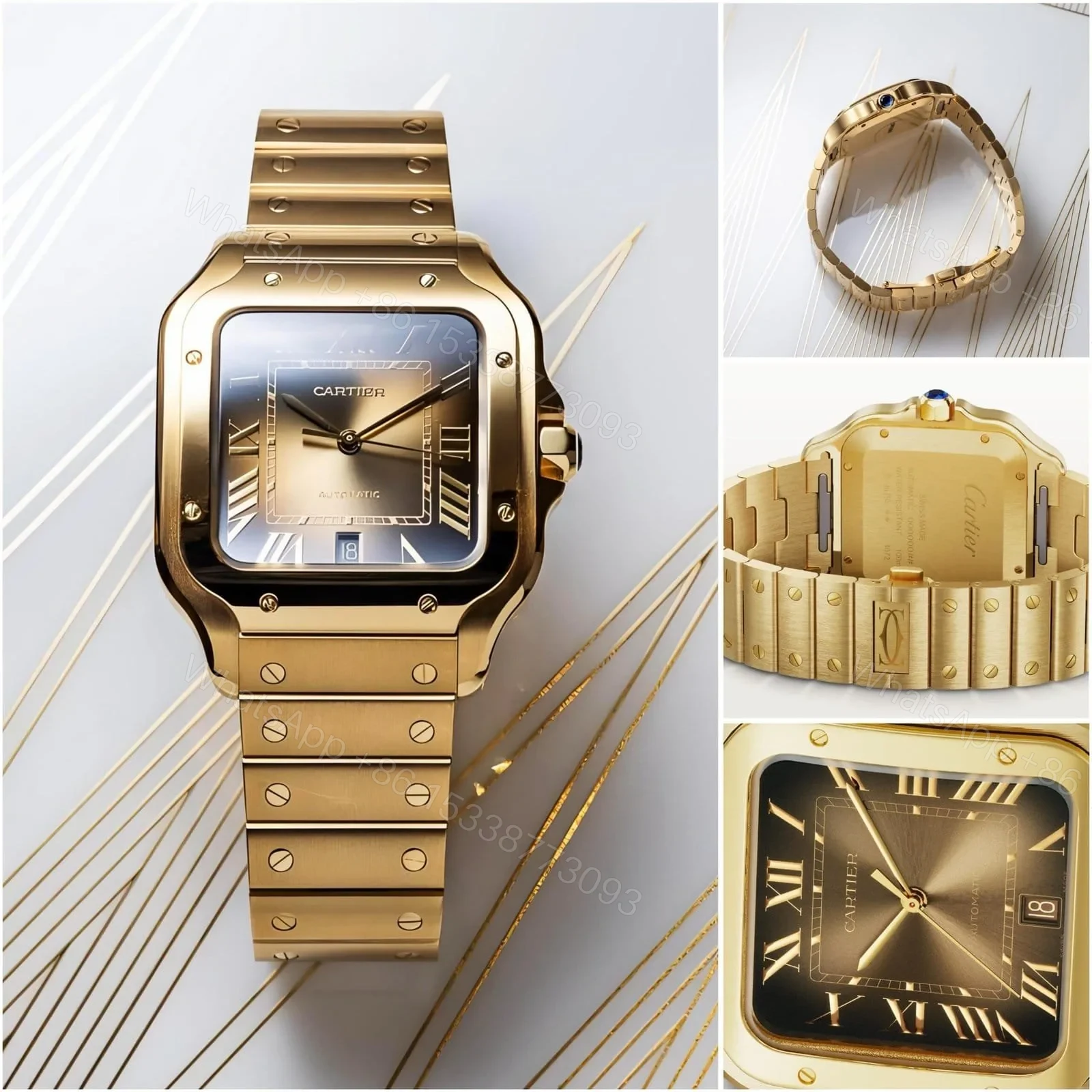 Cartier Santos Gold Elegant — view 1
