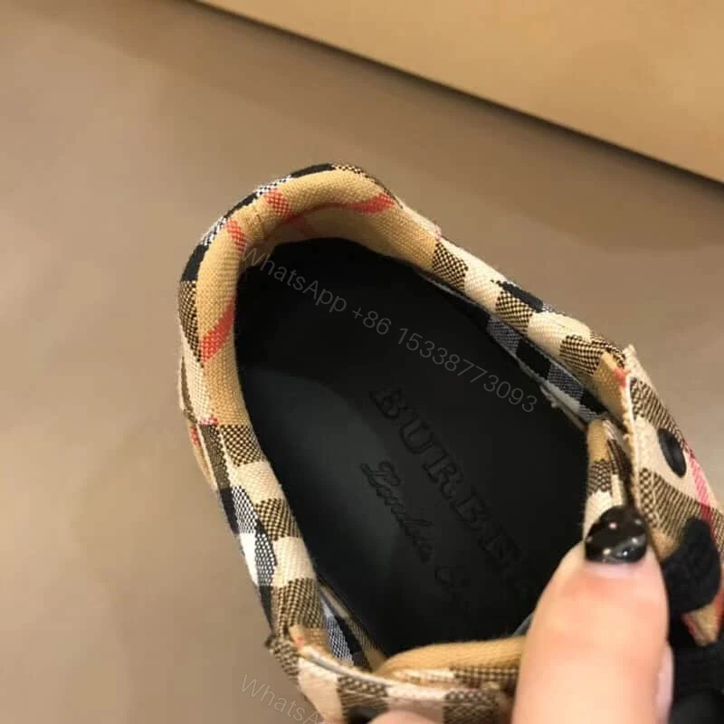 View 4 of BURBERRY VINTAGE CHECK COTTON SNEAKER – BBR1