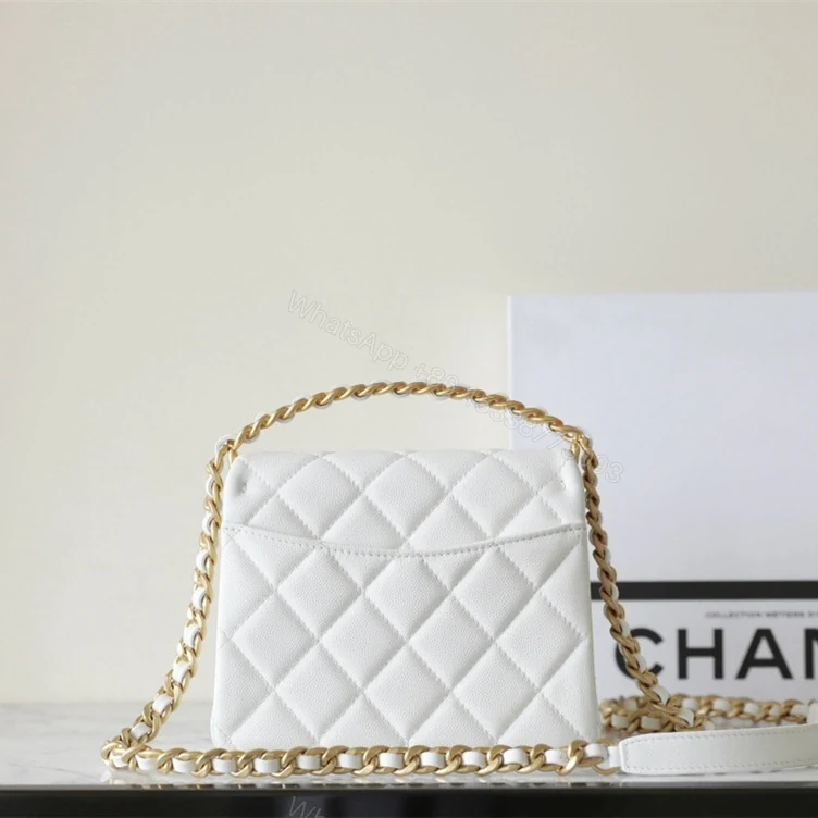 View 2 of 高仿Chanel*24S系列AS4472白色球紋牛皮單肩包免檢版