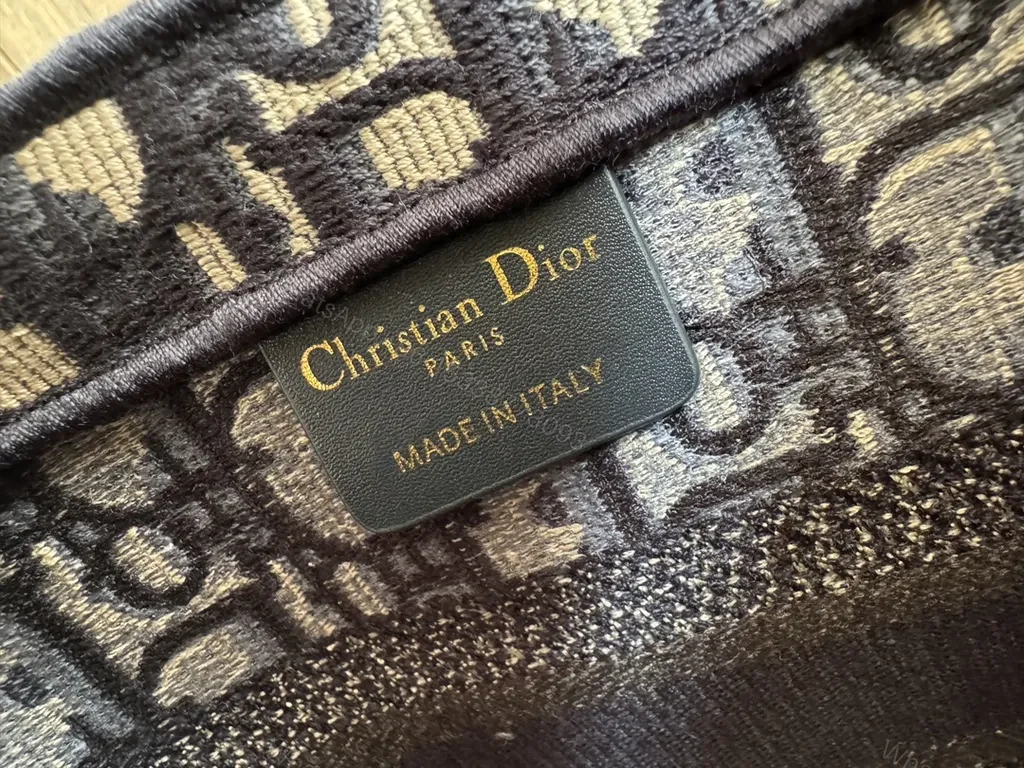 View 9 of Navy-Beige Dior Monogram Tote Set: Everyday Organization