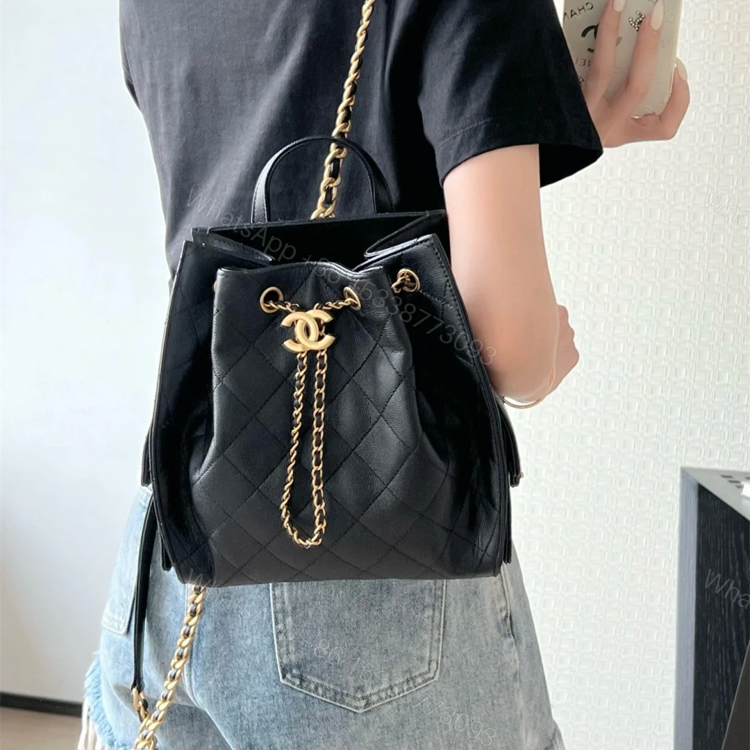 View 20 of 高仿Chanel*25B/25Bag系列AS5600雙肩包黑色中號免檢版