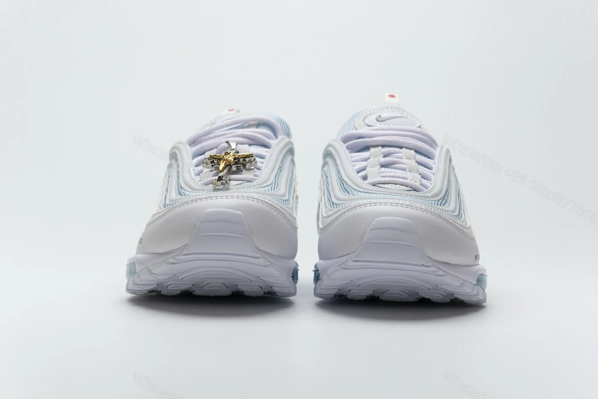 View 3 of JSUS Nike Air Max 97 Mschf X Inri "jesus Shoes" 917647-001