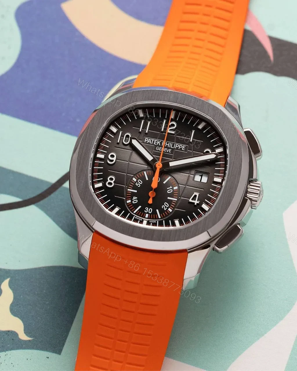 View 5 of Patek Philippe Aquanaut Travel Time 5164R