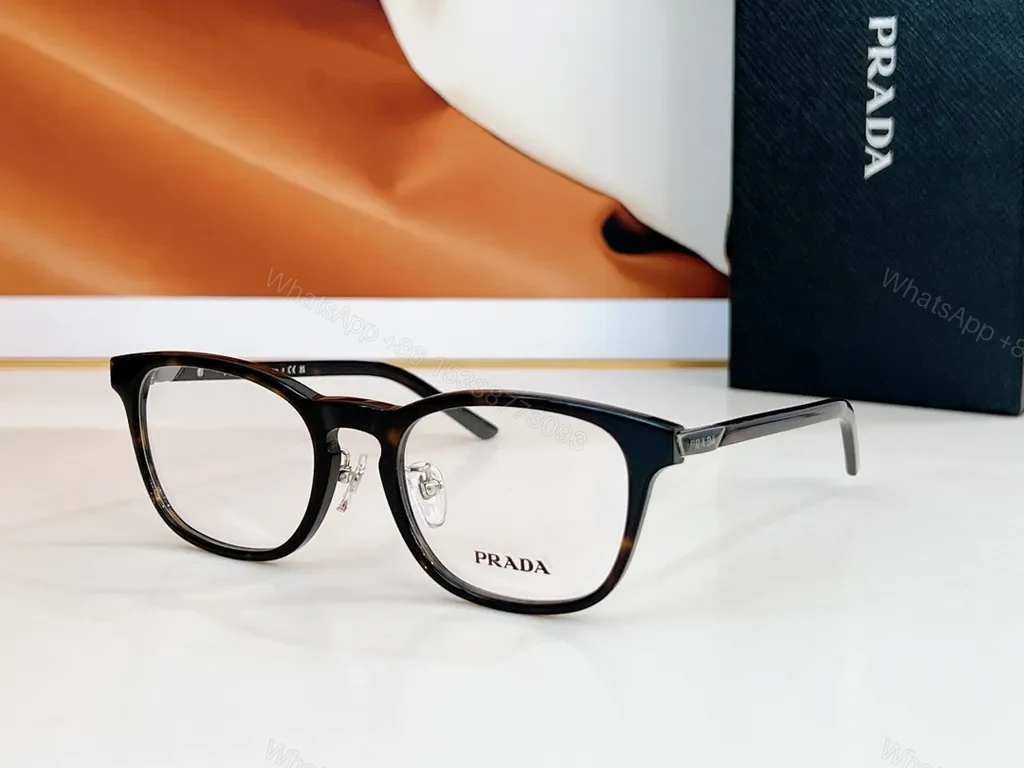 View 7 of Transparent-Frame Prada Eyeglasses: Ultra-Refined Everyday Clarity