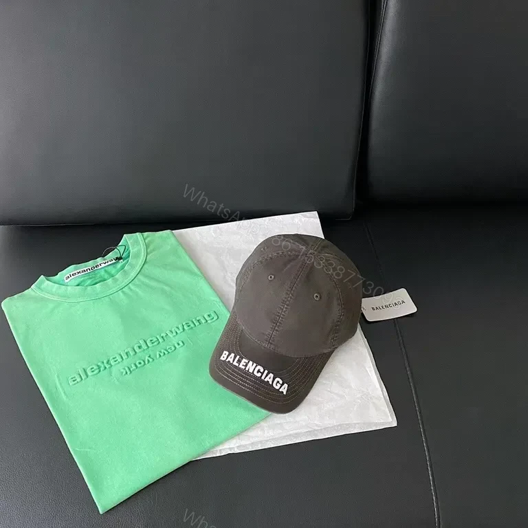View 2 of Balenciaga Logo-Forward Cap: Luxe Cotton-Twill, Unisex