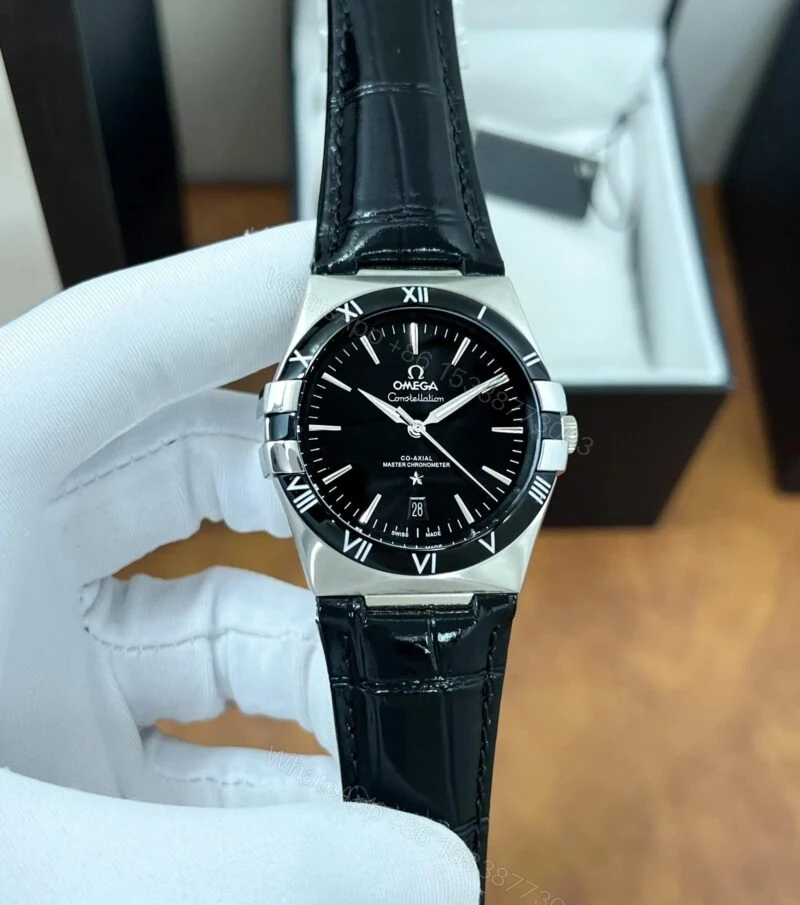 View 2 of Omega Constellation 41 Black Automatic 10AA