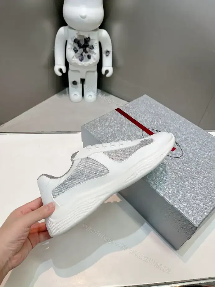View 2 of PRADA AMERICA’S CUP SOFT RUBBER AND BIKE FABRIC SNEAKERS – PRD004