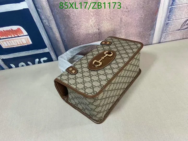View 2 of 1955 Beige Gucci Faux Horsebit Mini Bag Crafted in Leather SG94PU