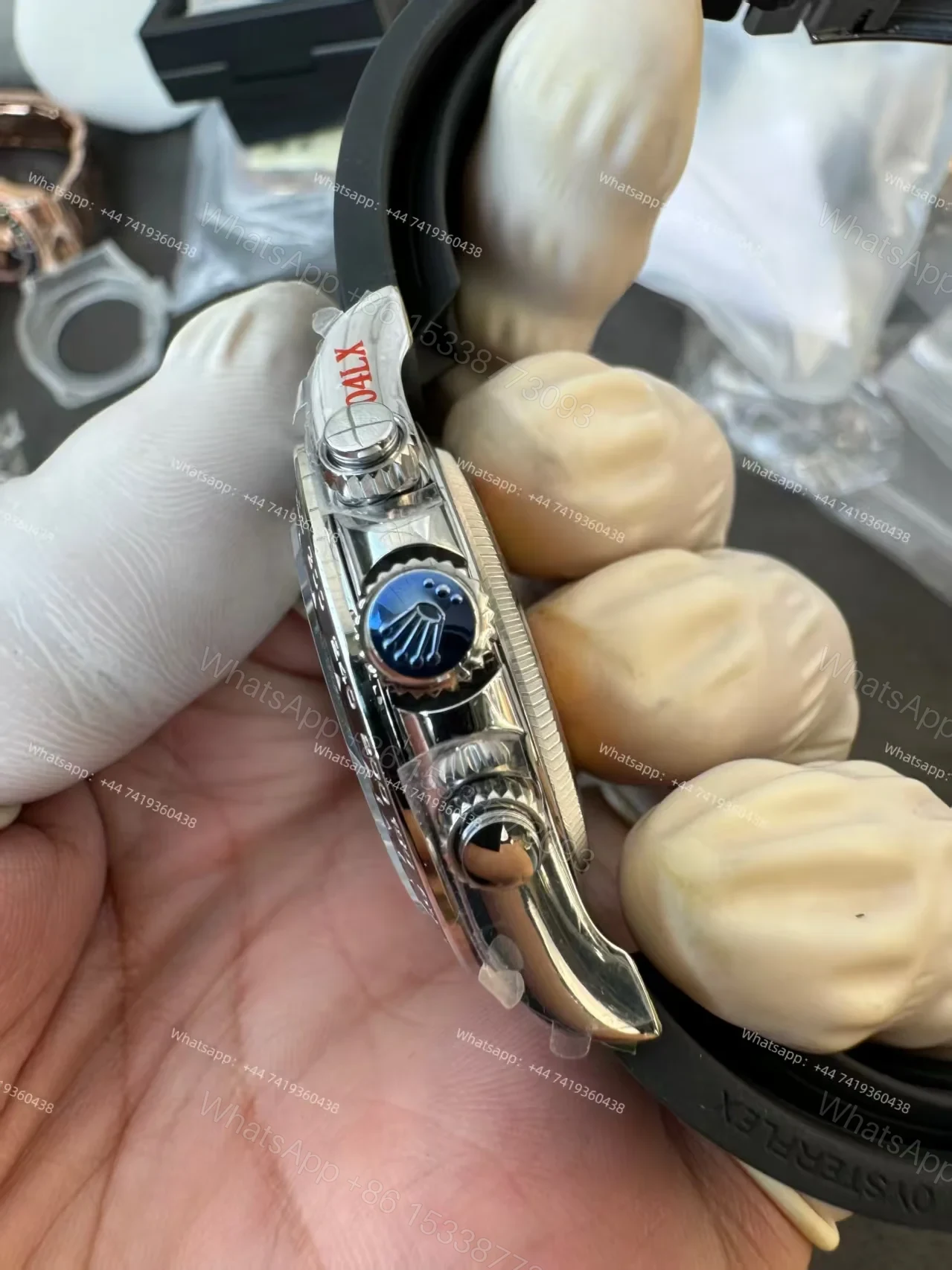 View 10 of Rolex Super Clone Daytona M126519LN-0007 Meteorite Dial 4131 Movement
