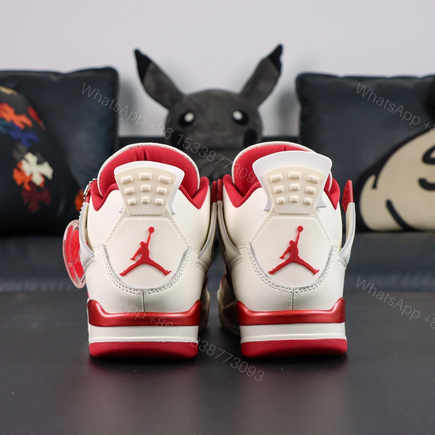 View 6 of Air Jordan 4 Retro Valentine’s Day Reps
