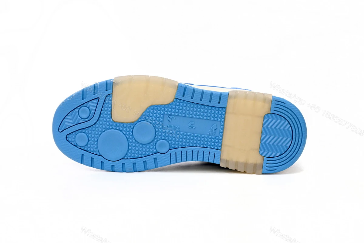 View 4 of OFF-WHITE Out Of Office North Carolina Blue OMIA189 C99LEA00 20145