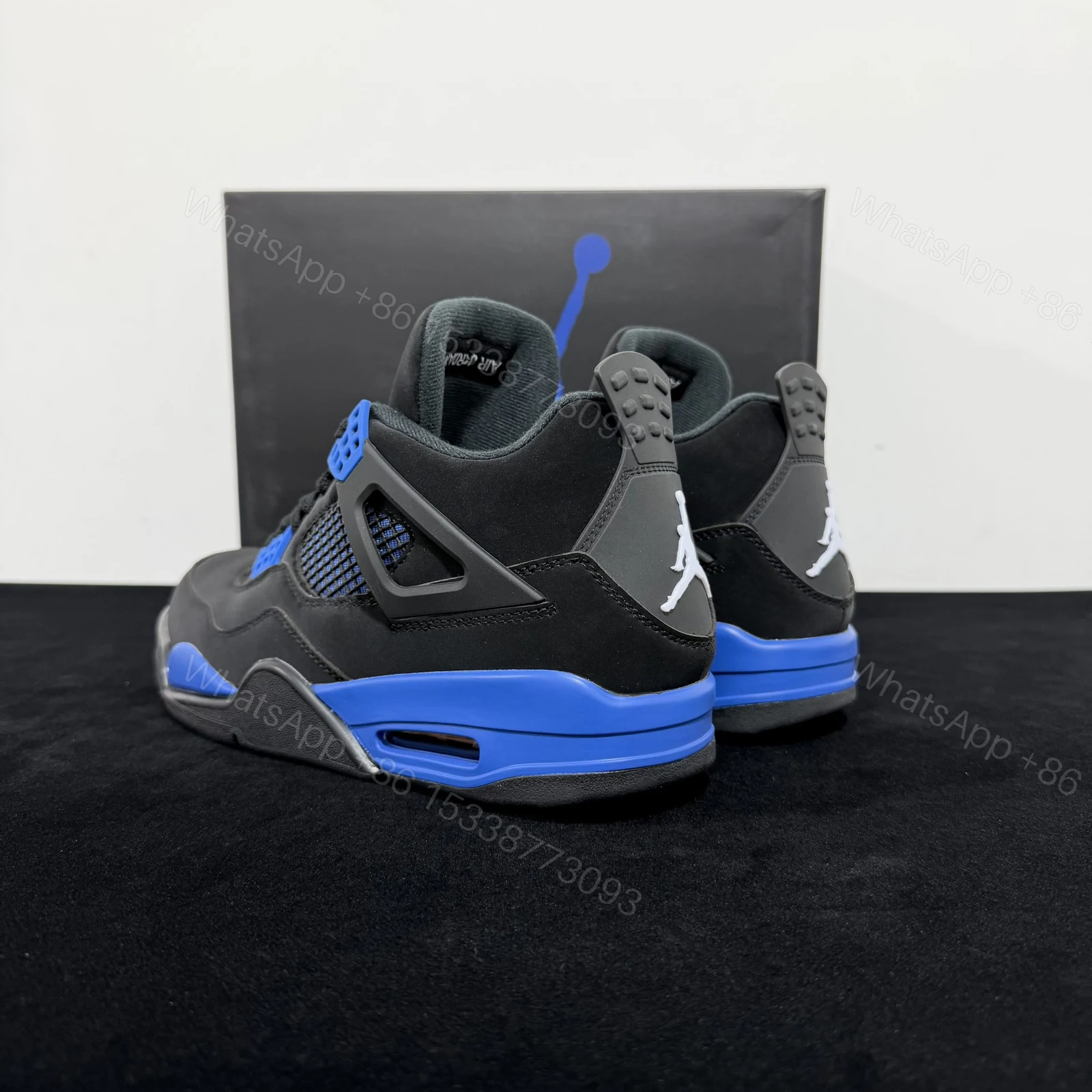View 5 of Air Jordan 4 Blue Thunder Reps