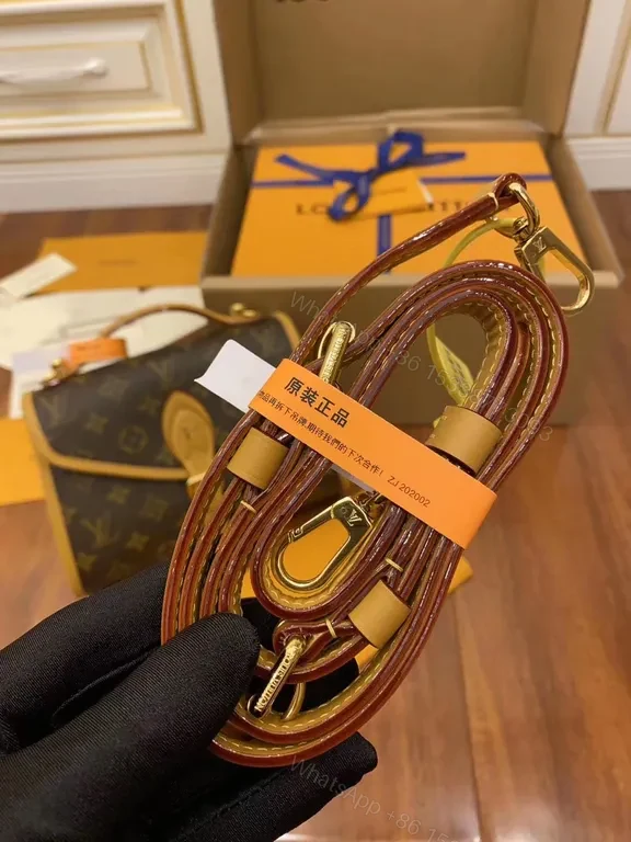 View 9 of Chic Monogram Crossbody â€” Compact LV Luxury Crossbody Bag