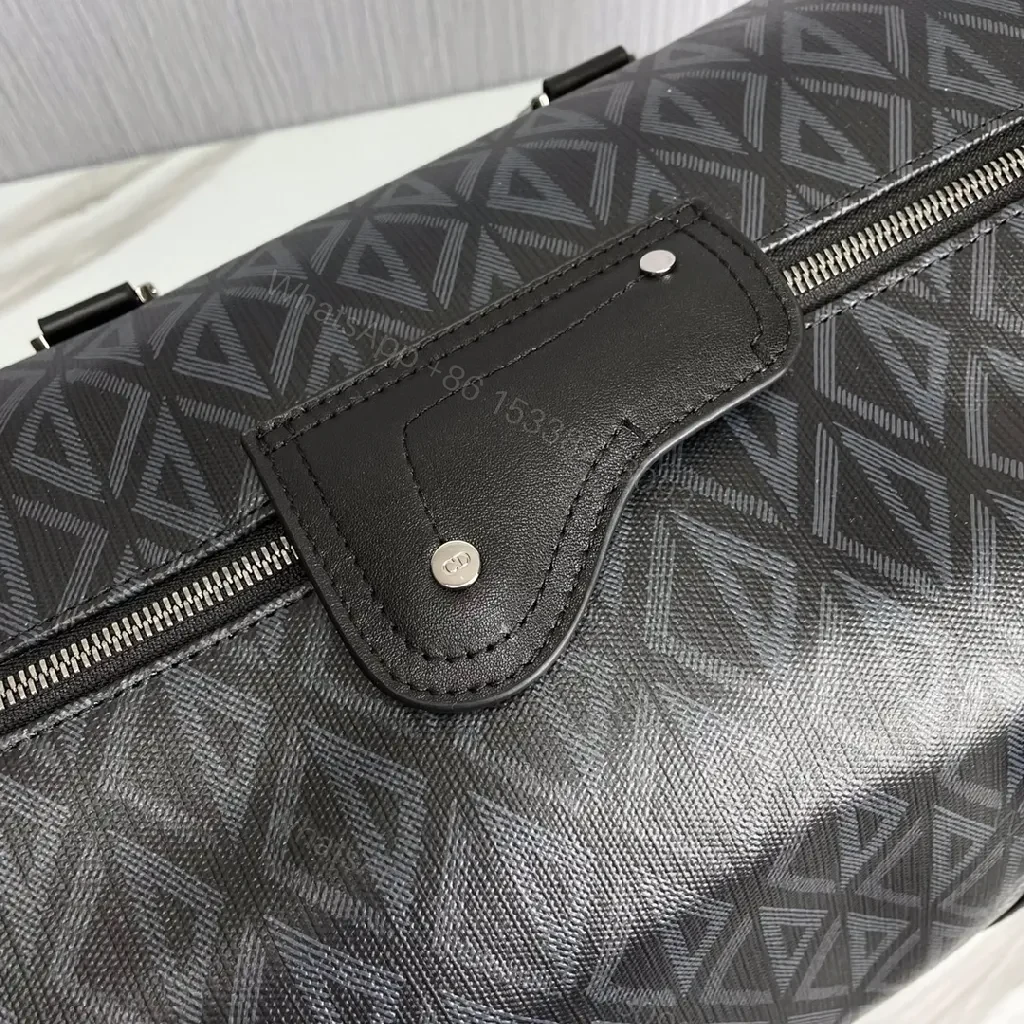 View 2 of Modern Monogram Travel Organizer: Premium Structured Bag