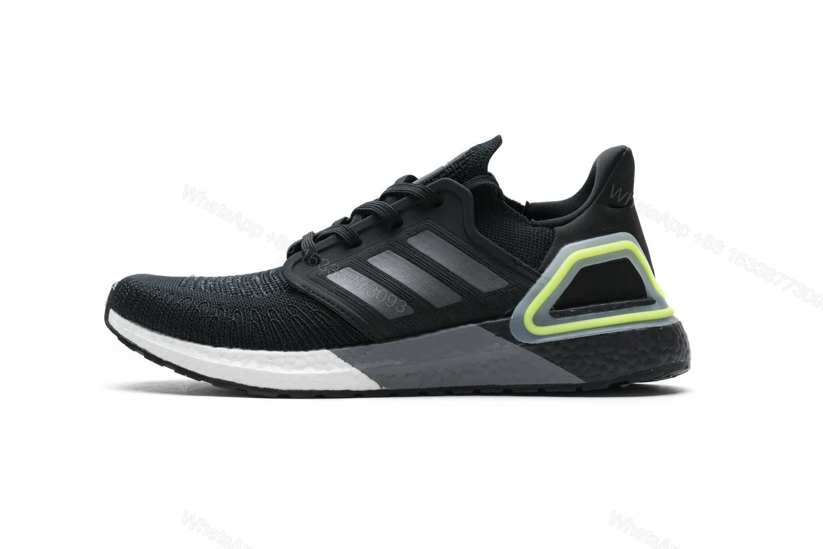 View 10 of Adidas Ultra BOOST 20 CONSORTIUM Black Grey Green Real Boost FY3452