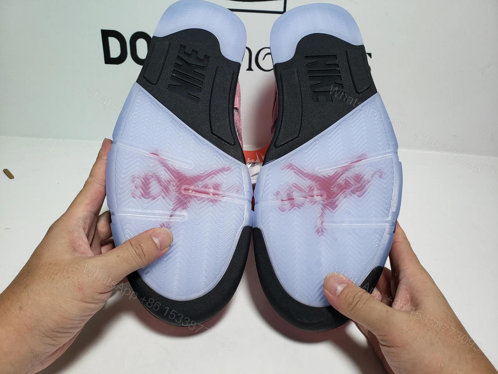 View 10 of Awake NY x Air Jordan 5 Retro 'Arctic Pink' DV4982-600