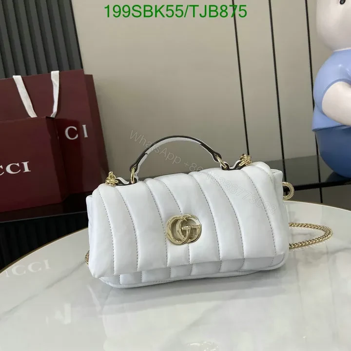 View 21 of Gucci Rosso Ancora Red Leather Mini Top Handle Bag HG258