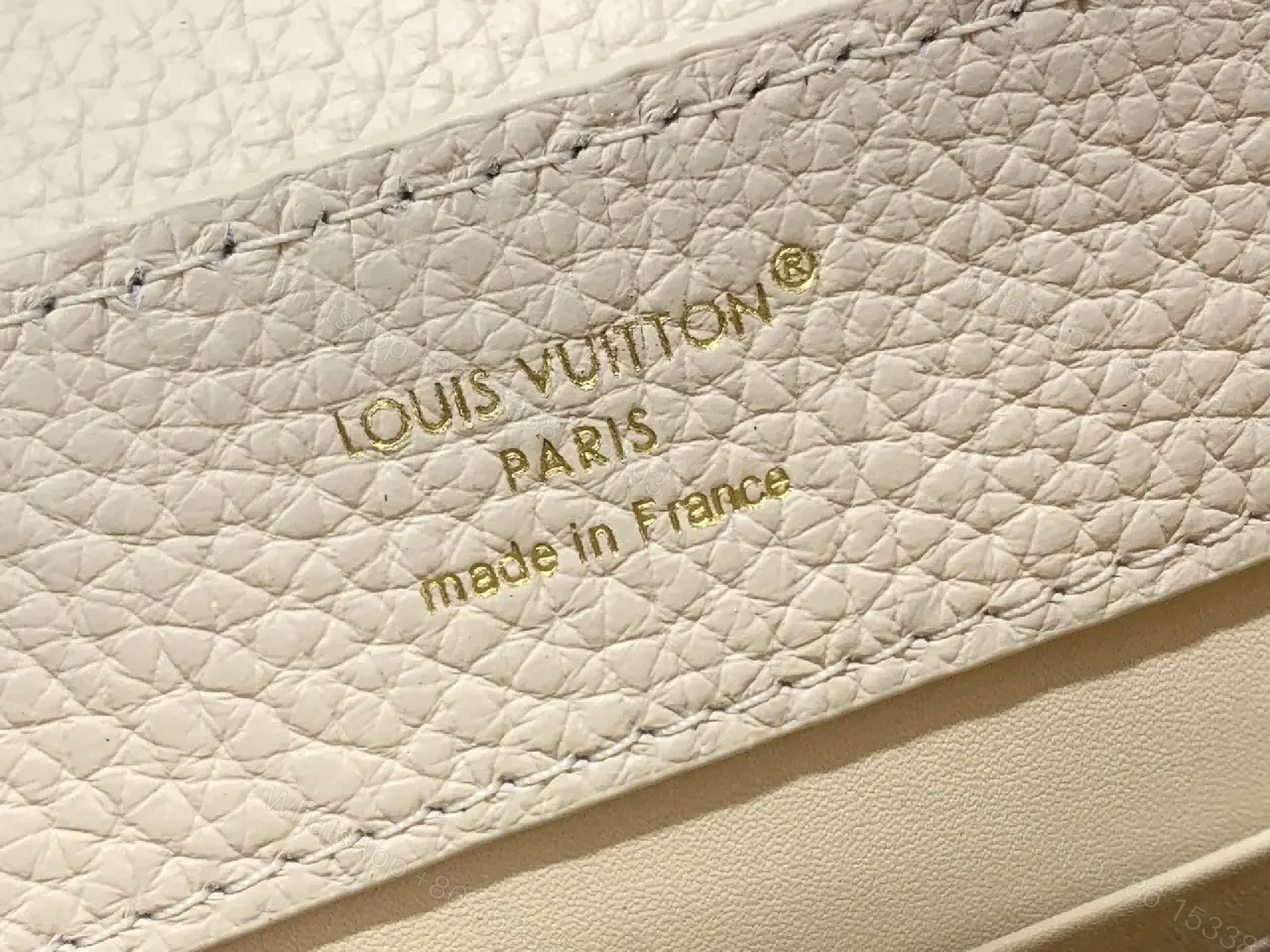 View 11 of Chic Textured Leather Mini Bag with Gold Emblem