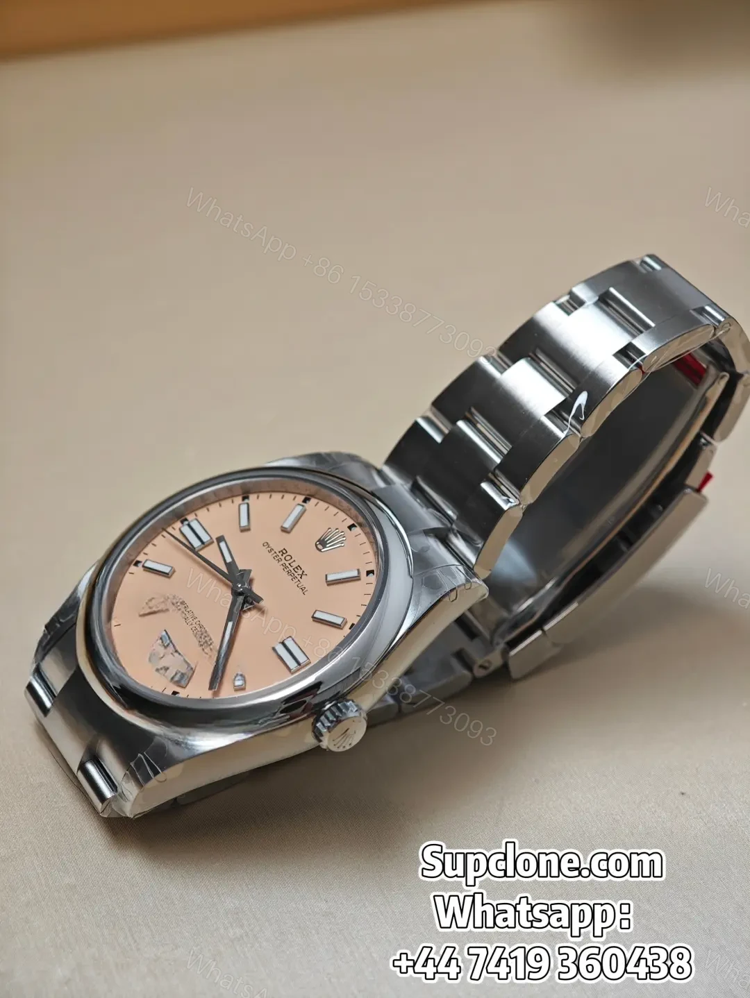 View 5 of Rolex Super Clone Oyster Perpetual M126000-0012 36mm Yellow Dial 3230 Movement
