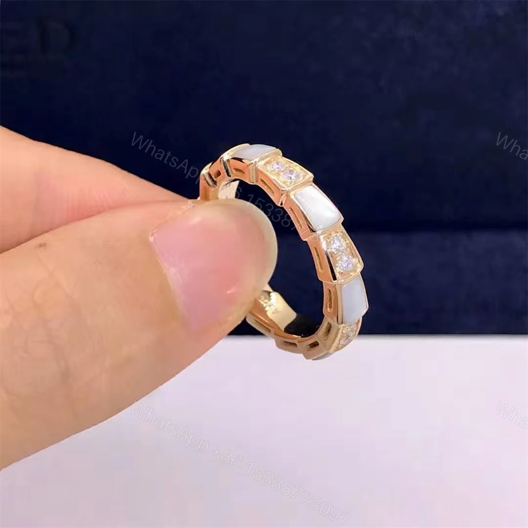 Bvlgari Serpenti band Ring — view 1
