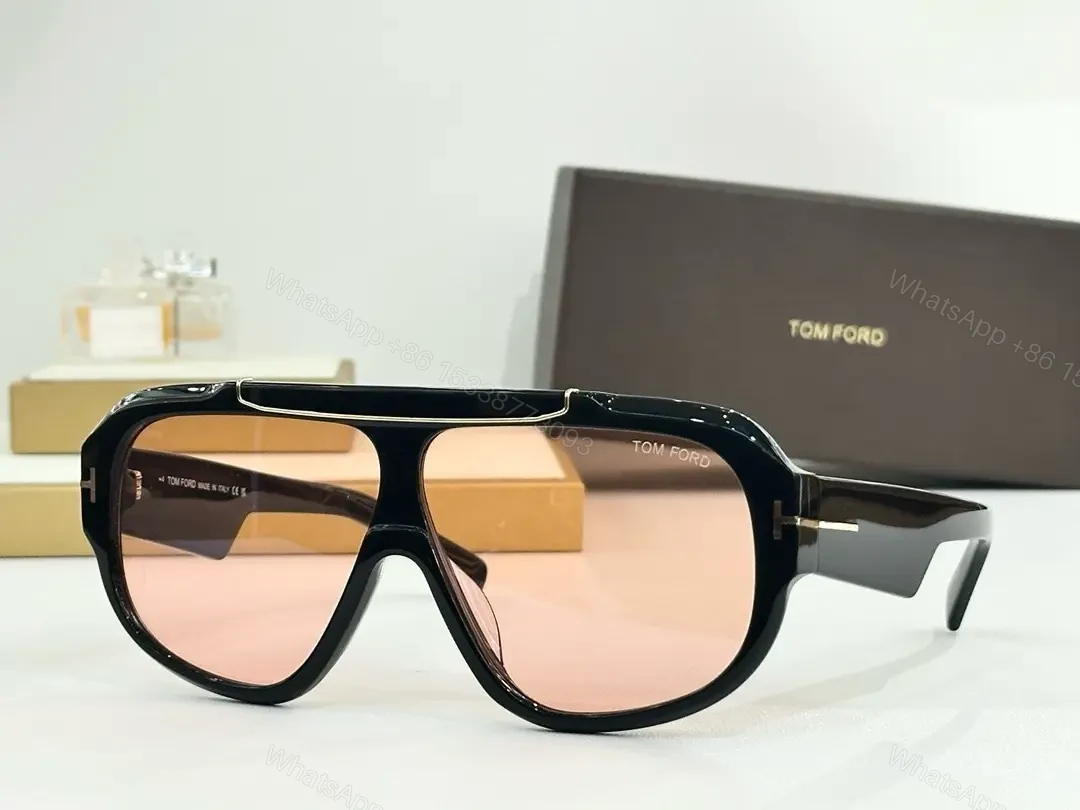 View 6 of Oversized Rose Sunglasses | Acetate Shield Frame, UV400 Protection