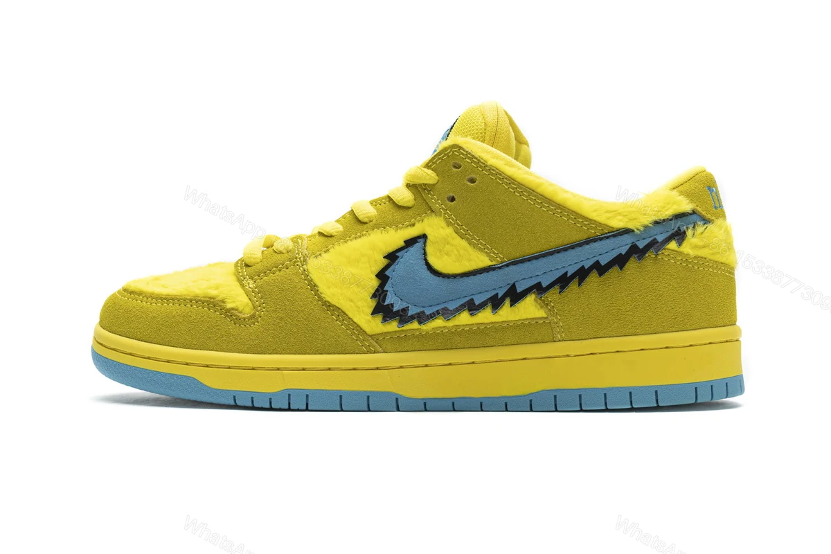 View 14 of Grateful Dead x Nike SB Dunk Low “ Yellow Bear” CJ5378-700