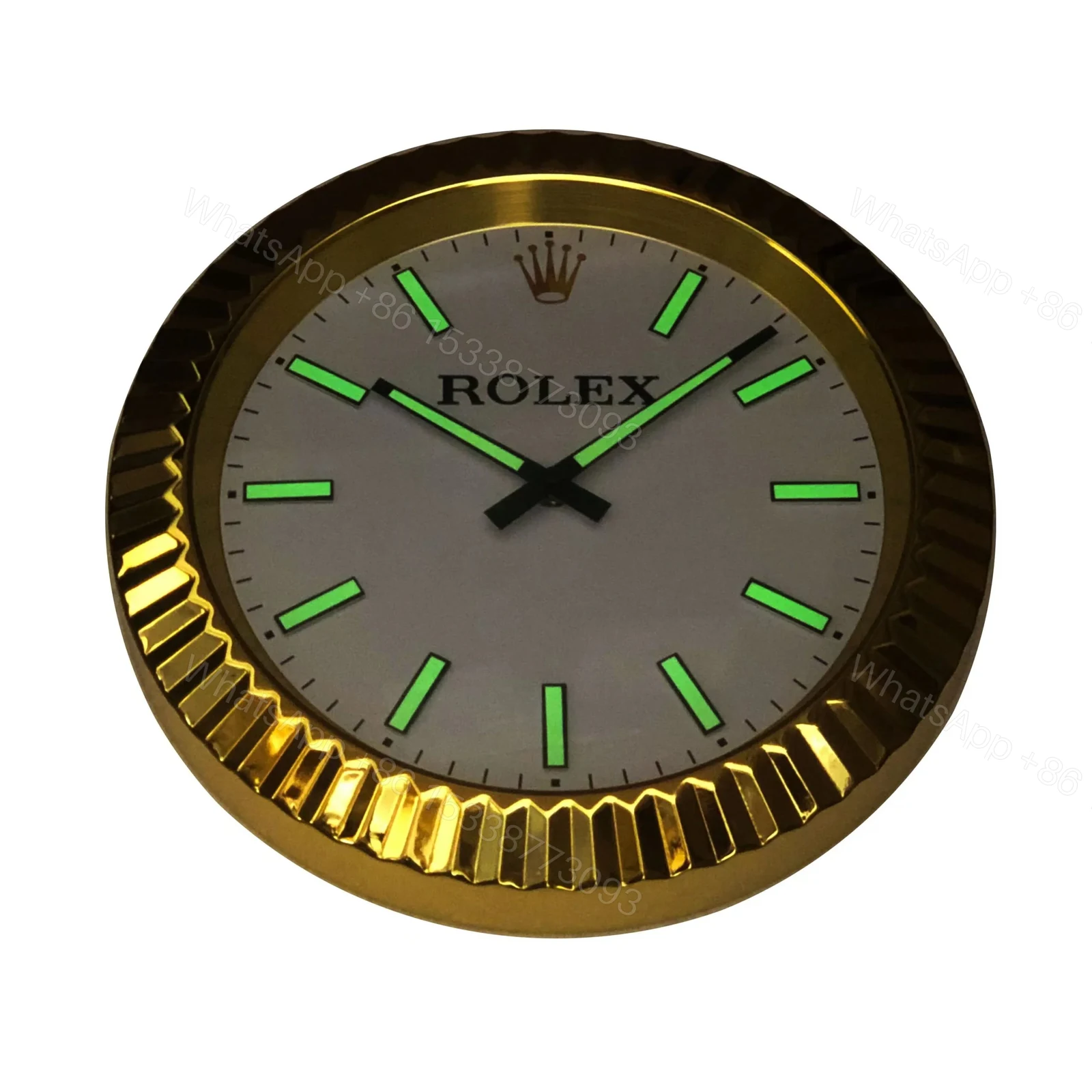 View 5 of ROLEX WALL CLOCK – DATEJUST GOLD