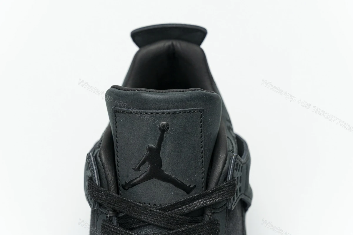 View 8 of Air Jordan 4 Retro KAWS Black 930155-001