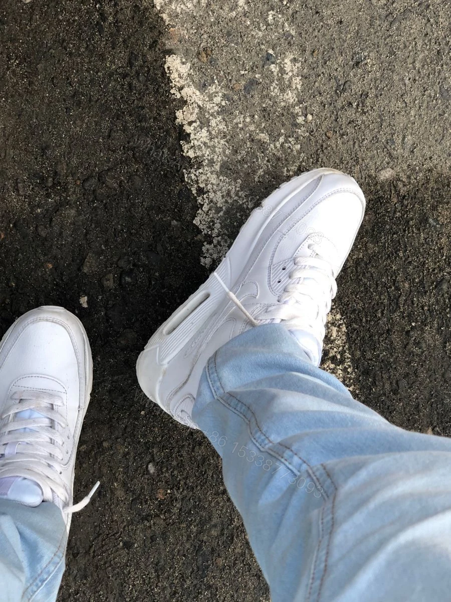 View 4 of FIRST COPY NIKE AIRMAX 90 TRIPLE WHITE