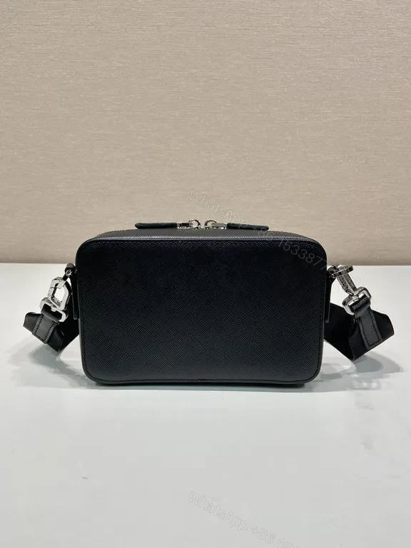 View 7 of Prada Saffiano Mini Crossbody: City-Chic, Quiet Luxury