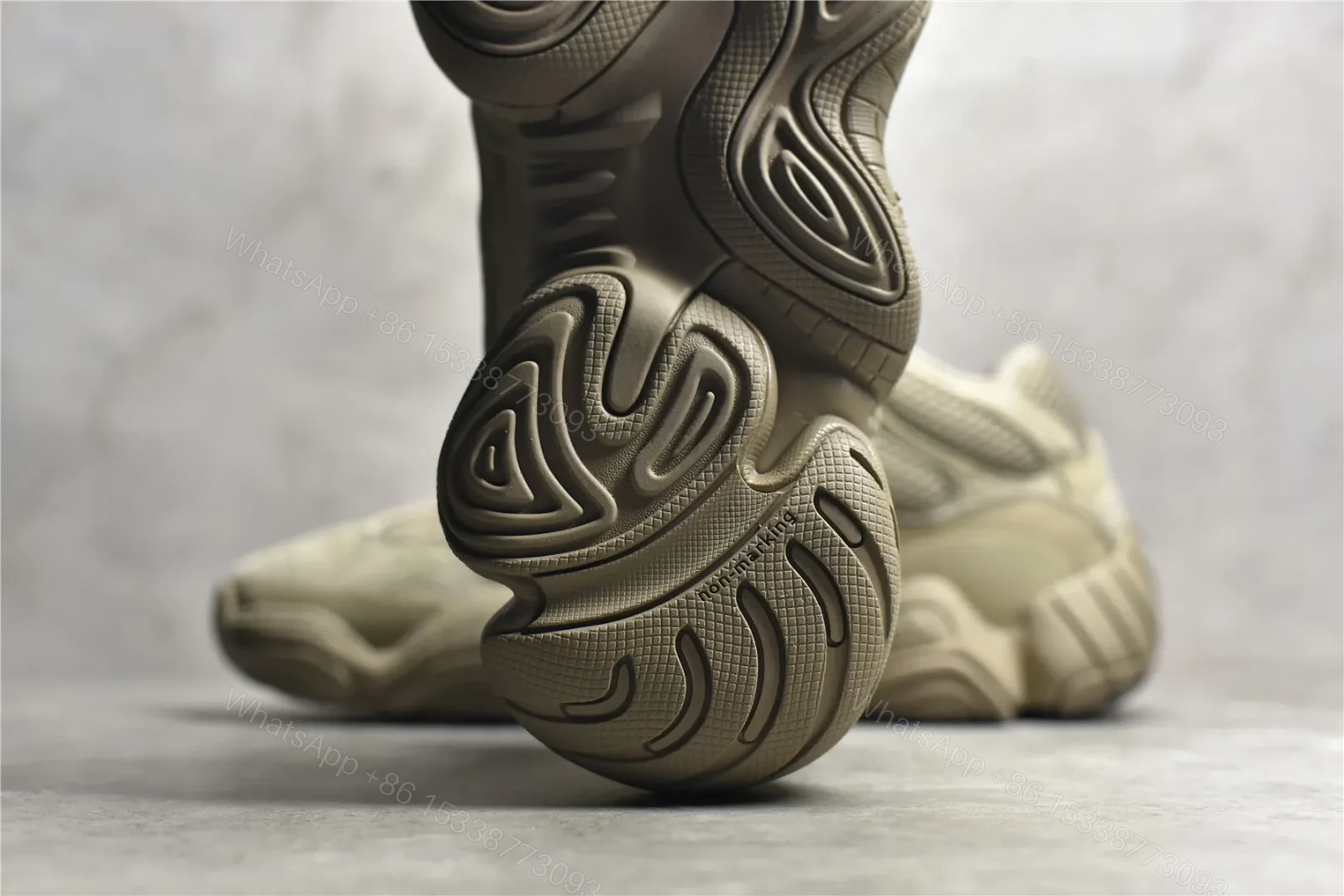 View 9 of Adidas Originals Yeezy 500 Taupe Light Replicas