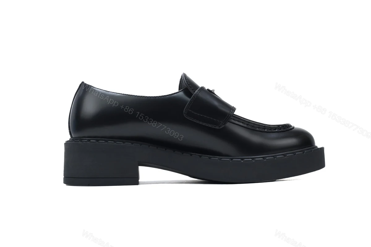 View 5 of Prada Midsole Loafers Black