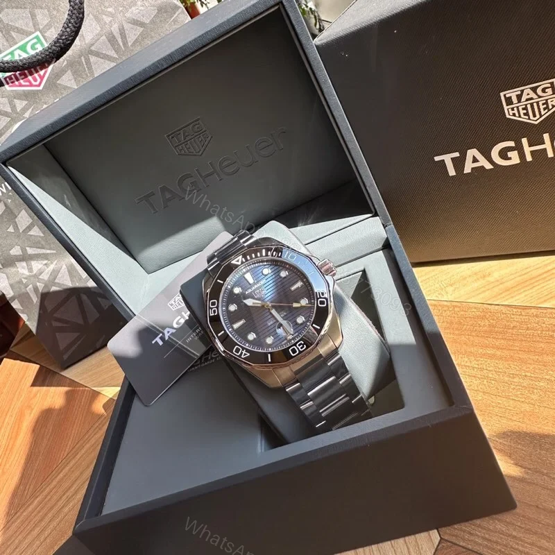 View 6 of TAG Heuer Aquaracer Professional 300 42 Stainless Steel Blue WBP5111.FT6259