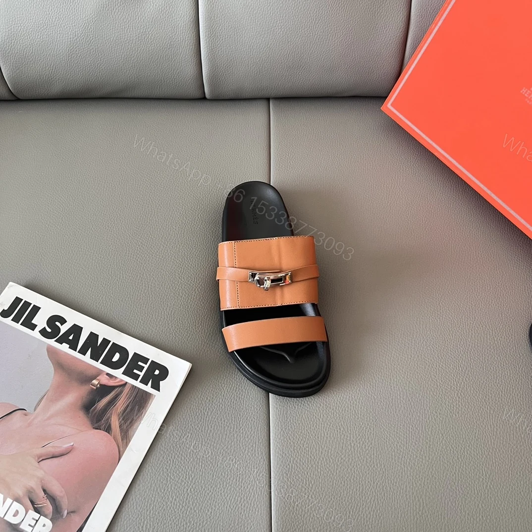 View 5 of HERMES JACKSON SANDAL NATUREL H H251863ZHNH410