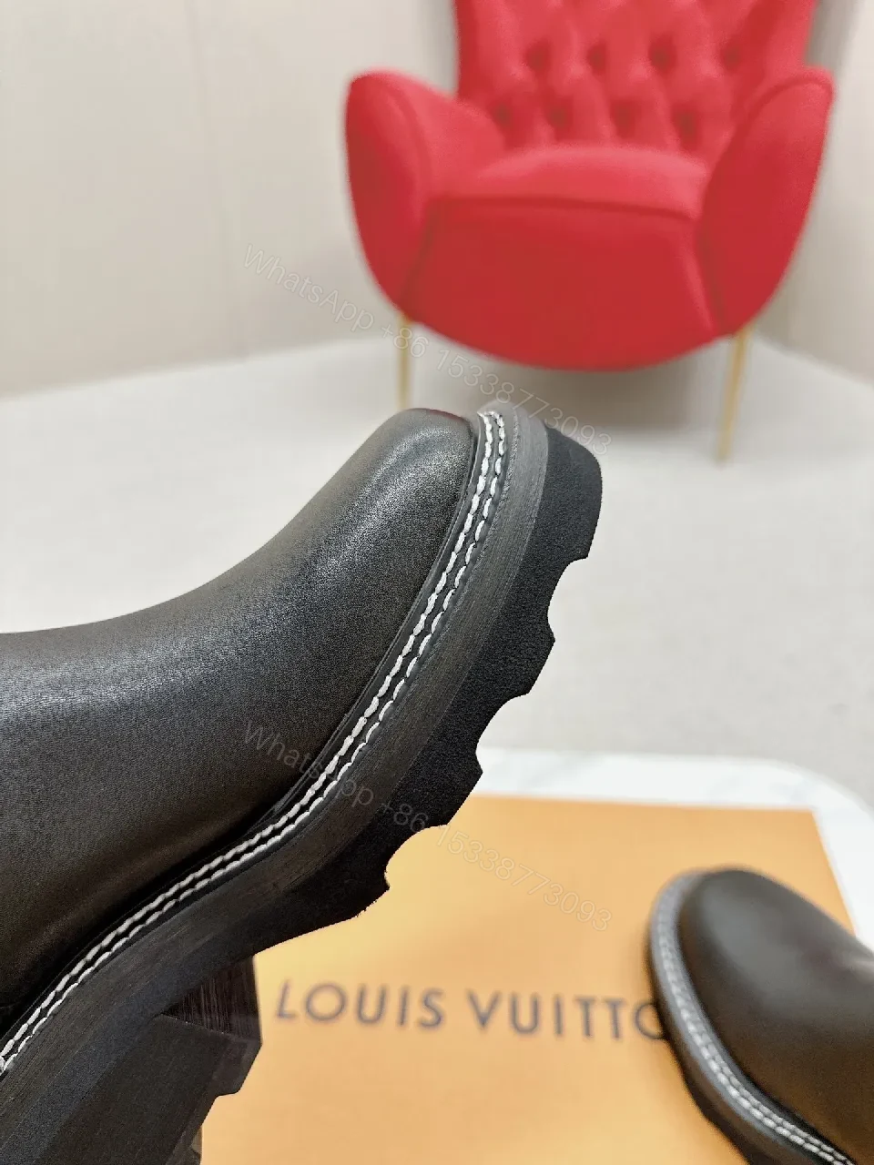 View 9 of Smooth Leather Chelsea Boots: All-Day Comfort, Black, Slim Profile