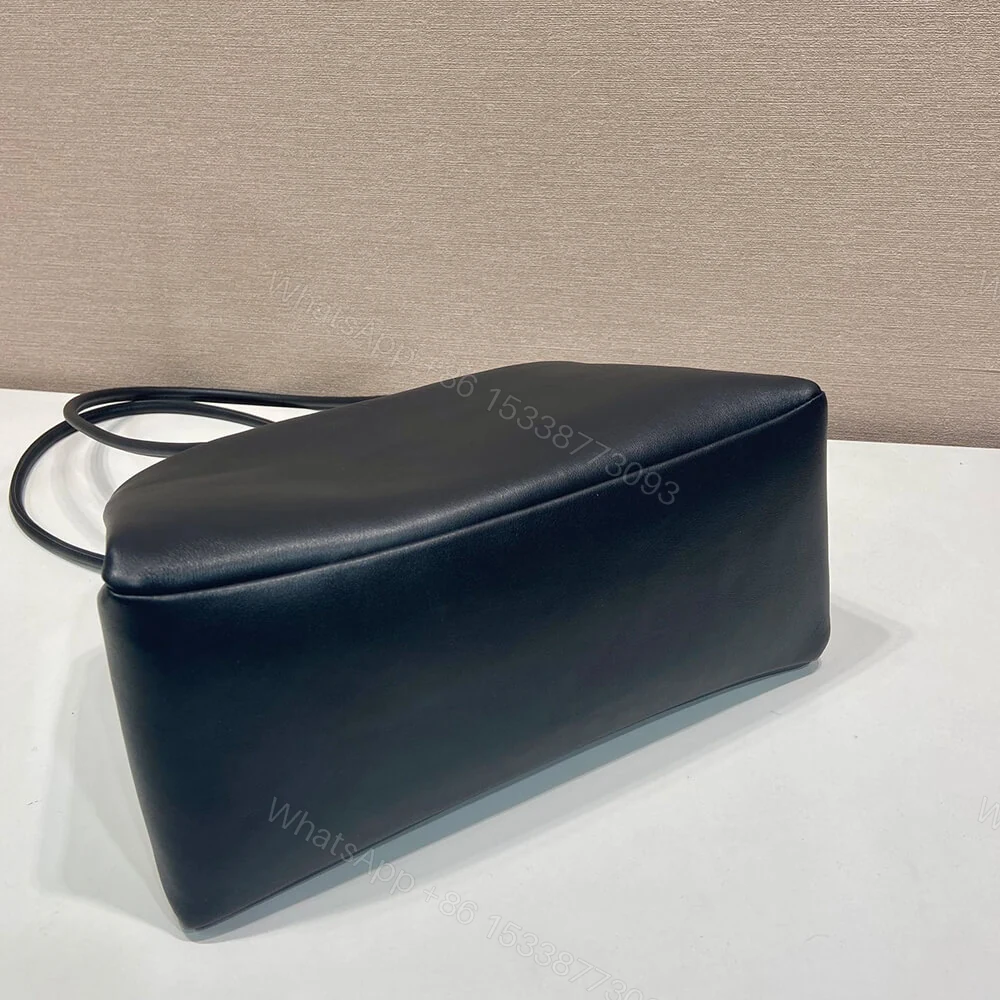 View 5 of Prada Passage medium leather bag with Re-Nylon flap(HIGH-END GRADE)