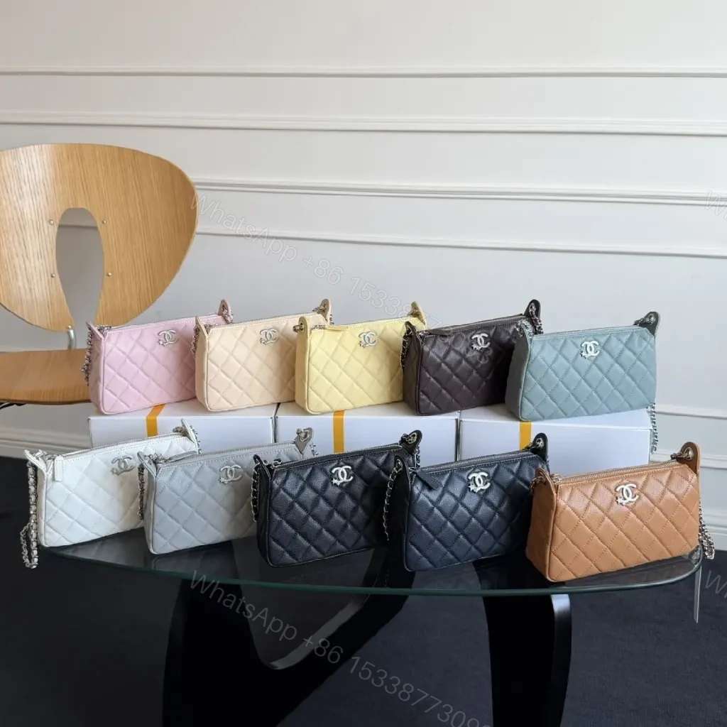 View 9 of Quilted Leather Shoulder Bag: Elegant Compact Chic, Everyday Luxury
