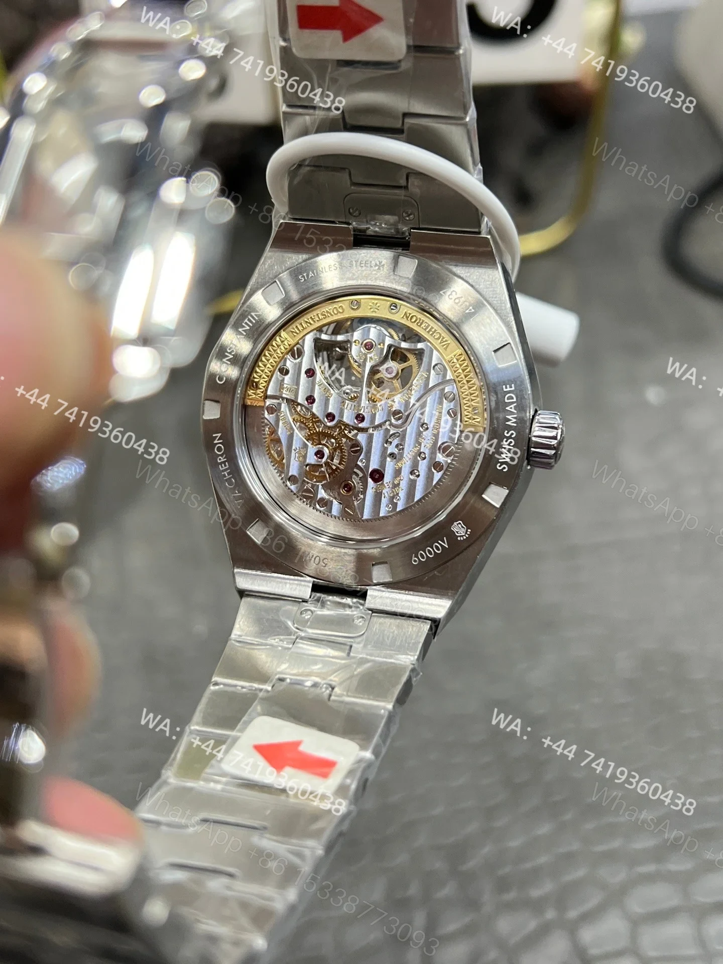 View 6 of Super Clone Vacheron Constantin Overseas Tourbillon 6000V/110A-B544 Watch – 42.5mm