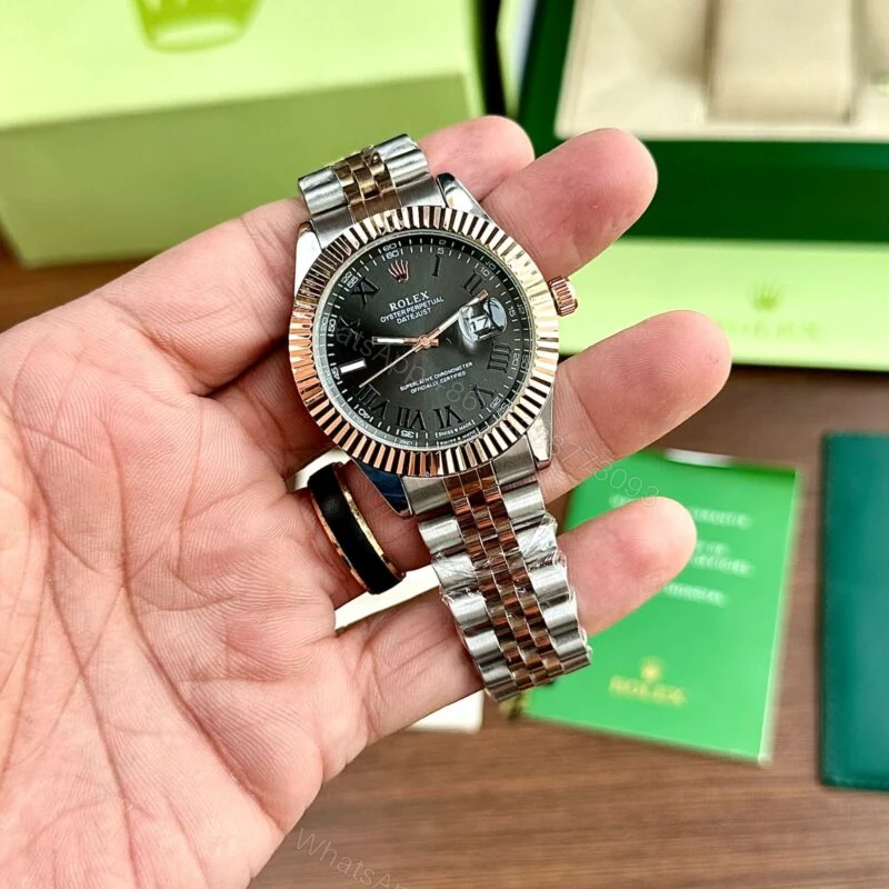 View 2 of Rolex Datejust Prestige Grey 41mm Quartz