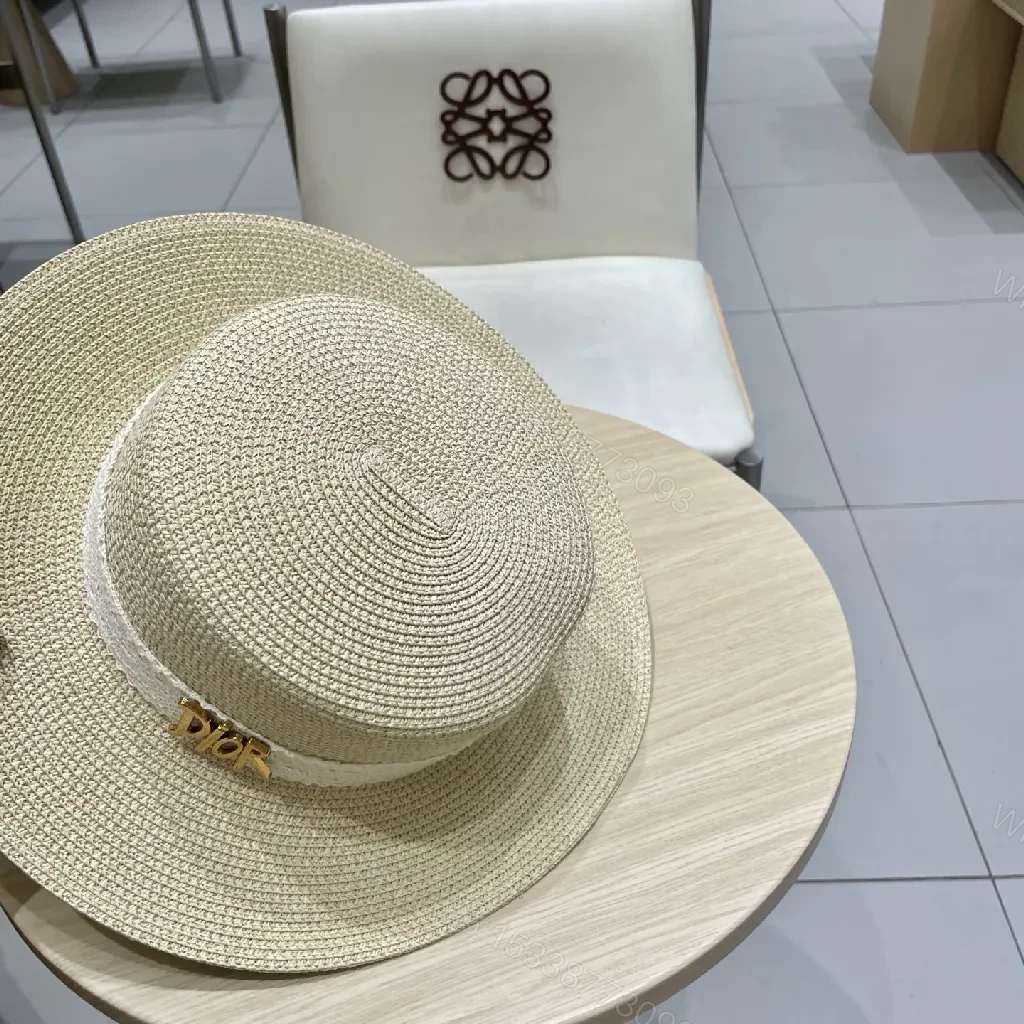 View 8 of Neutral Straw Fedora with Gold Charm Hat