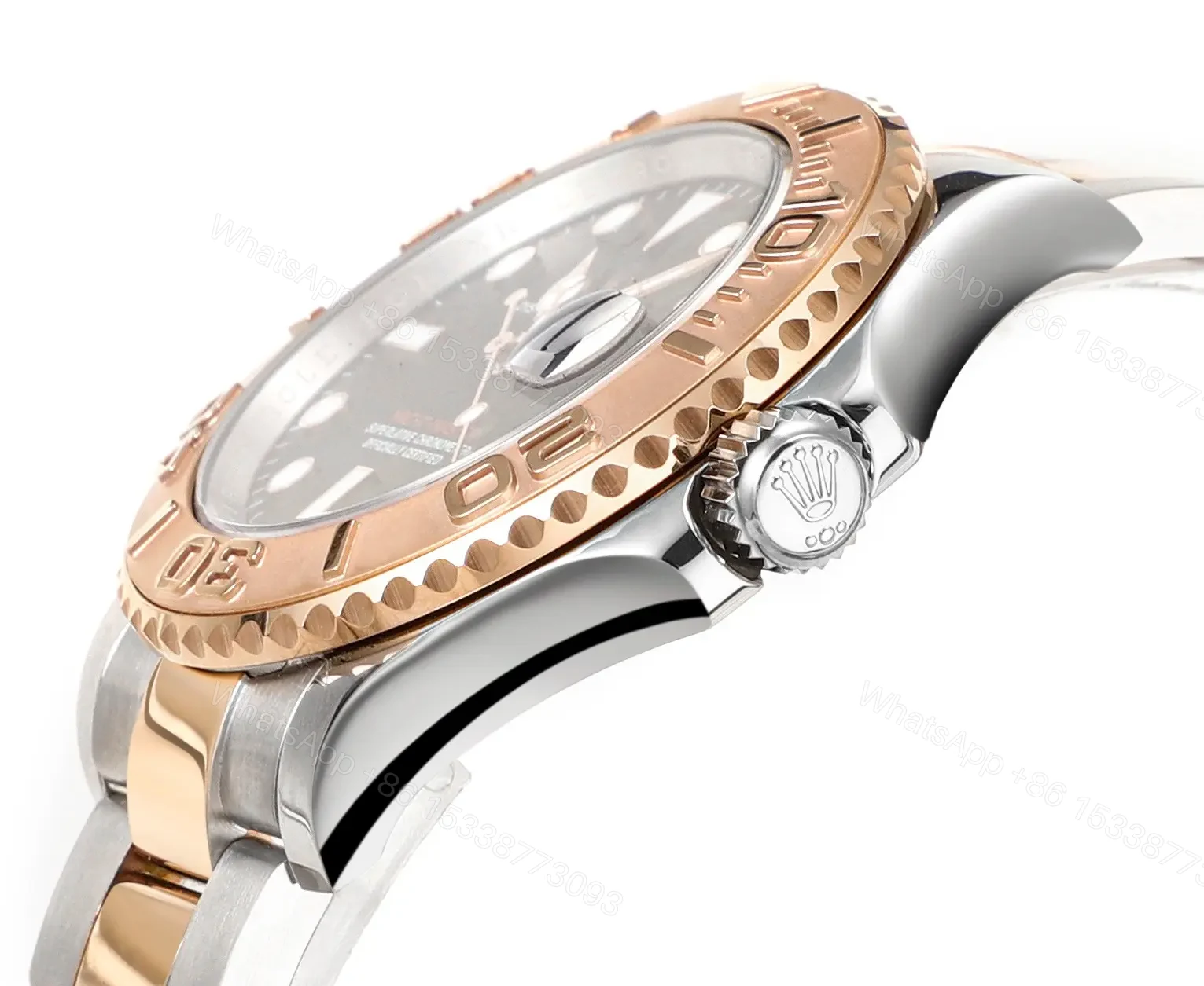 View 7 of RM Factory Clean Factory Rolex Yacht-Master 40 Rose Gold Brown Dial