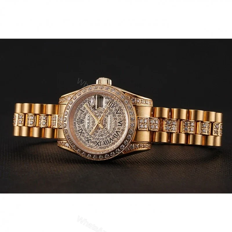 View 5 of Superclone Rolex Datejust Gold Dial 1453955 21 mm