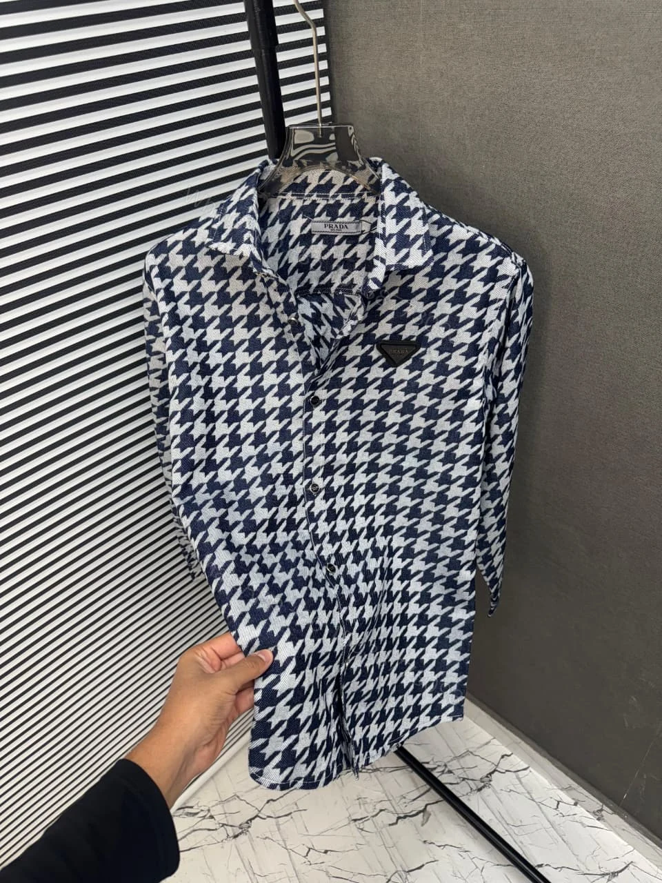 View 9 of FIRST COPY PRADA MILANO IMPORTED DENIM SHIRT