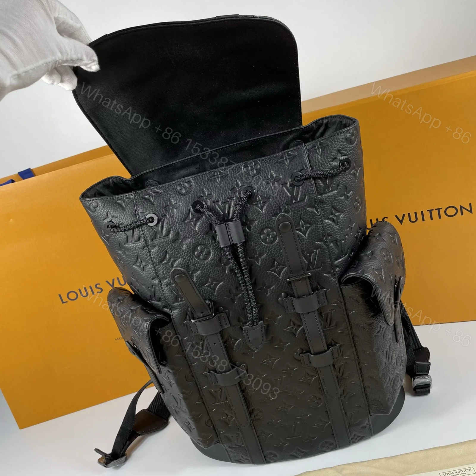 View 3 of Louis Vuitton Christopher MM Backpack