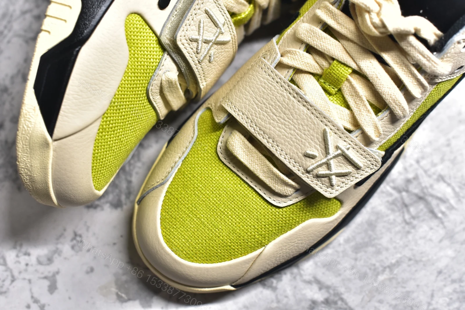 View 6 of Travis Scott x Jordan Jumpman Jack Bright Cactus Replica