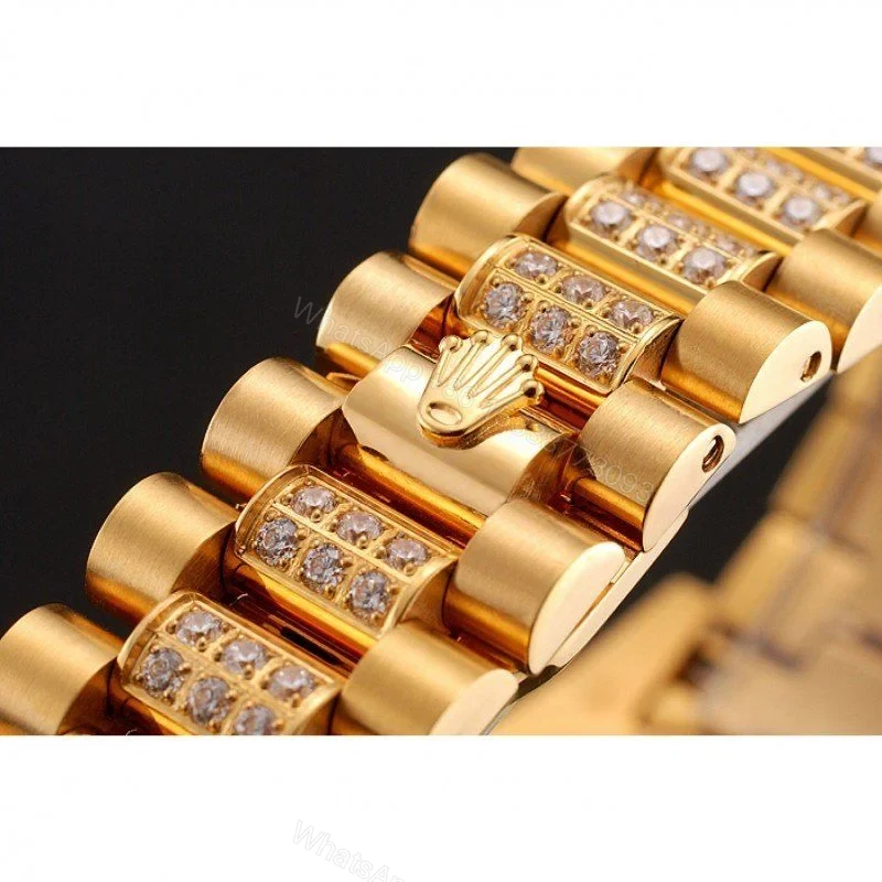 View 5 of Superclone Rolex Day-Date Gold Dial 1453954 37 mm