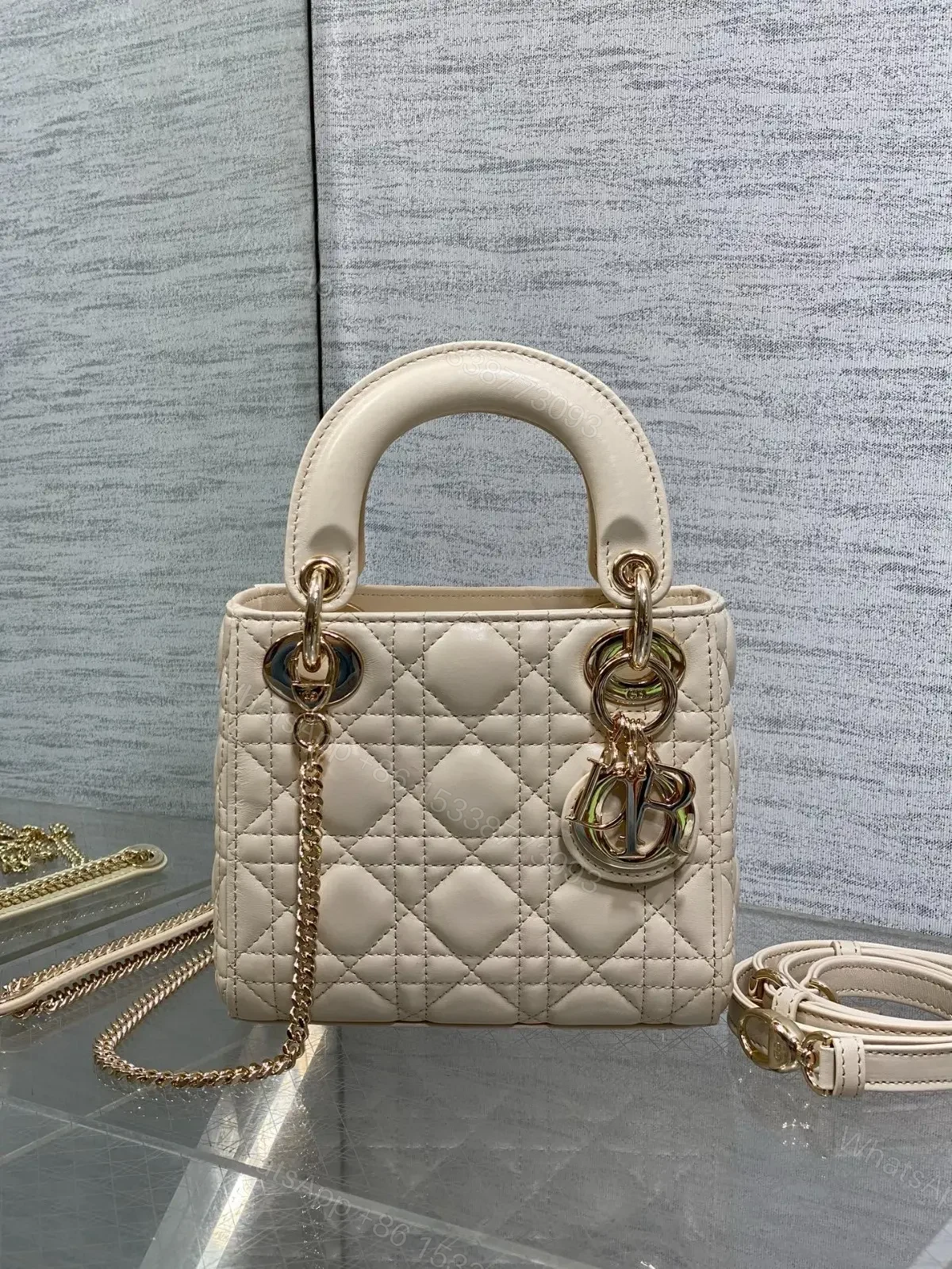 View 2 of Dior Mini Lady Dior Bag